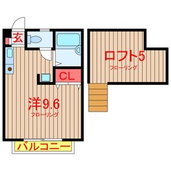 アフェット北習志野の物件間取画像